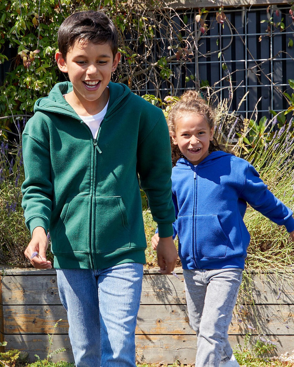 Sweaters & hoodies SG CLOTHING Originals Hooded Full Zip Kids voor bedrukking &amp; borduring