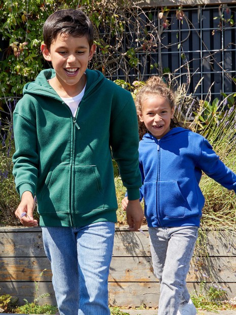 Sweat-shirts à personnaliser SG CLOTHING Originals Hooded Full Zip Kids 