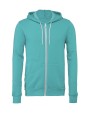 Sweat-shirts personnalisable BELLA-CANVAS UNISEX FLEECE FULL-ZIP HOODIE