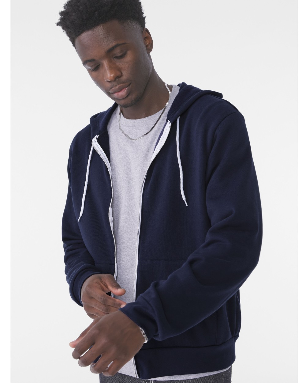 Sweat-shirts personnalisable BELLA-CANVAS UNISEX FLEECE FULL-ZIP HOODIE