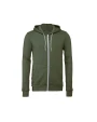 BELLA-CANVAS Unisex Fleece Full-Zip Hoodie Sweatshirts personalisierbar