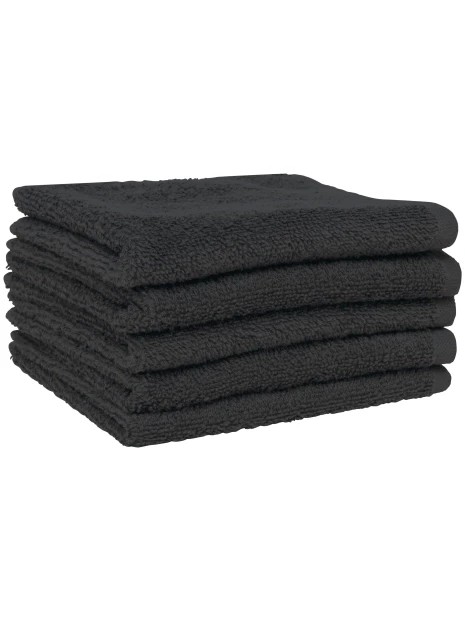 KARIBAN Serviettes d'invité 30 x 30 cm - Lot de 5 serviettes /api/colors/3664e9be-231a-44a8-bacd-707b001b474c personnalisable
