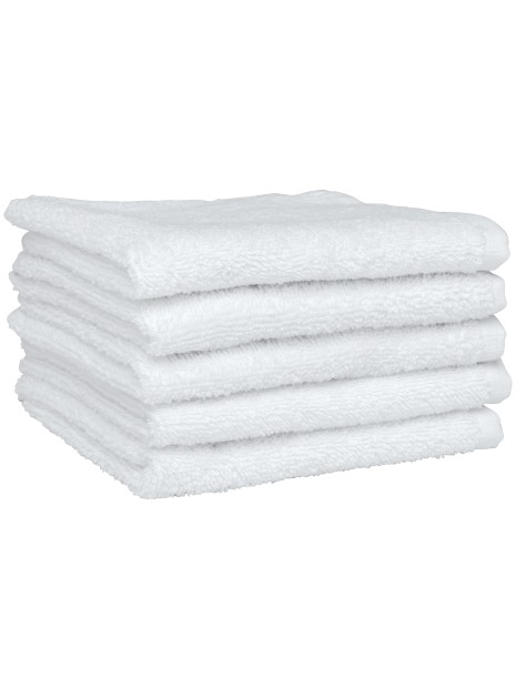 KARIBAN Serviettes d'invité 30 x 30 cm - Lot de 5 serviettes /api/colors/7a92cd2d-10d2-40b4-928b-296bb7487506 personnalisable