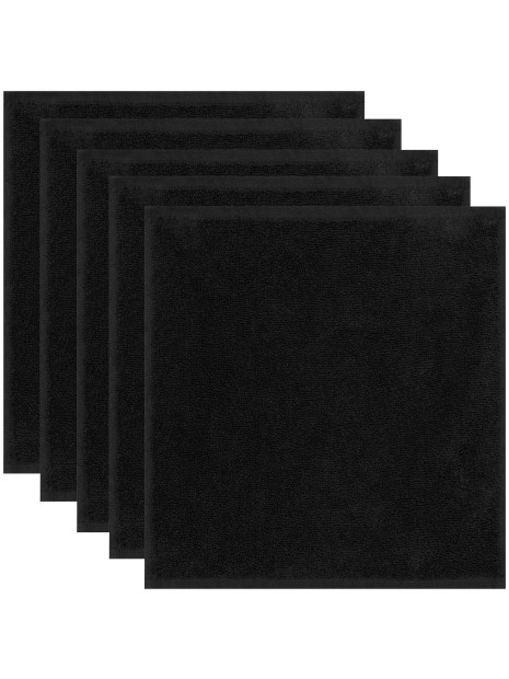 KARIBAN Serviettes d'invité 30 x 30 cm - Lot de 5 serviettes /api/colors/b9fdad4a-5e94-45cb-8c03-c08b349b28c3 personnalisable