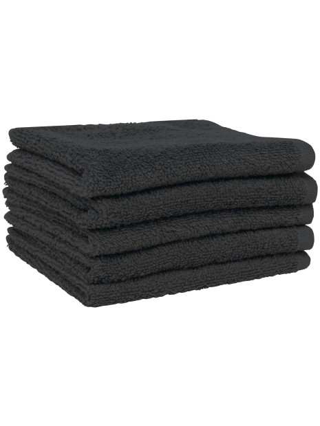 KARIBAN Serviettes d'invité 30 x 30 cm - Lot de 5 serviettes /api/colors/3664e9be-231a-44a8-bacd-707b001b474c personnalisable