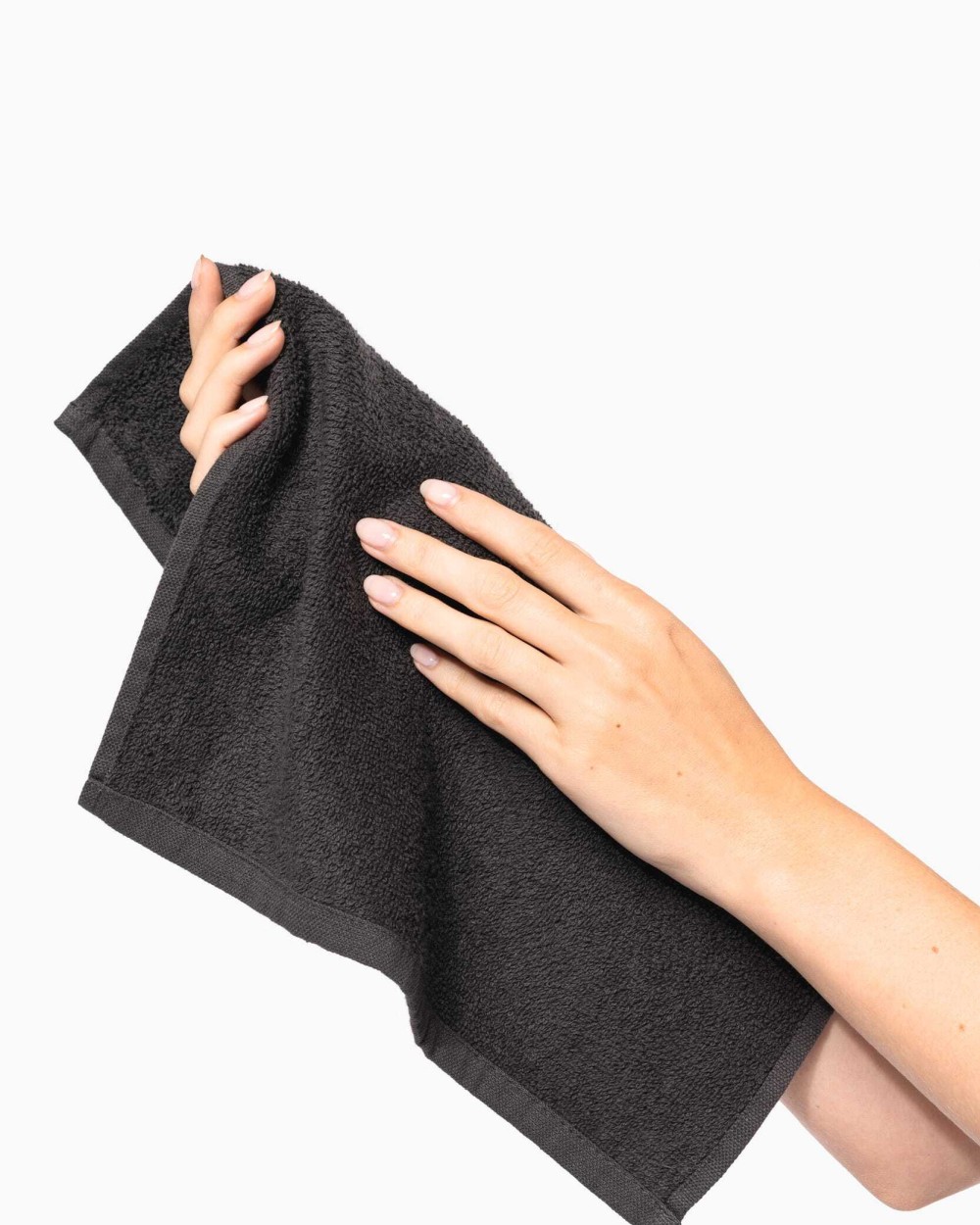 KARIBAN Gästehandtuch 30 x 30 cm – Set von 5 Handtüchern Bad Artikeln personalisierbar