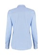 Chemises personnalisable KUSTOM KIT Women's Tailored Fit Stretch Oxford Shirt LS