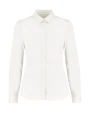 Chemises personnalisable KUSTOM KIT Women's Tailored Fit Stretch Oxford Shirt LS