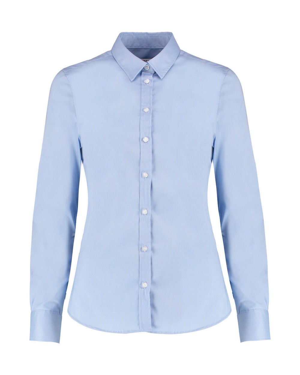 KUSTOM KIT Women's Tailored Fit Stretch Oxford Shirt LS Hemden personalisierbar