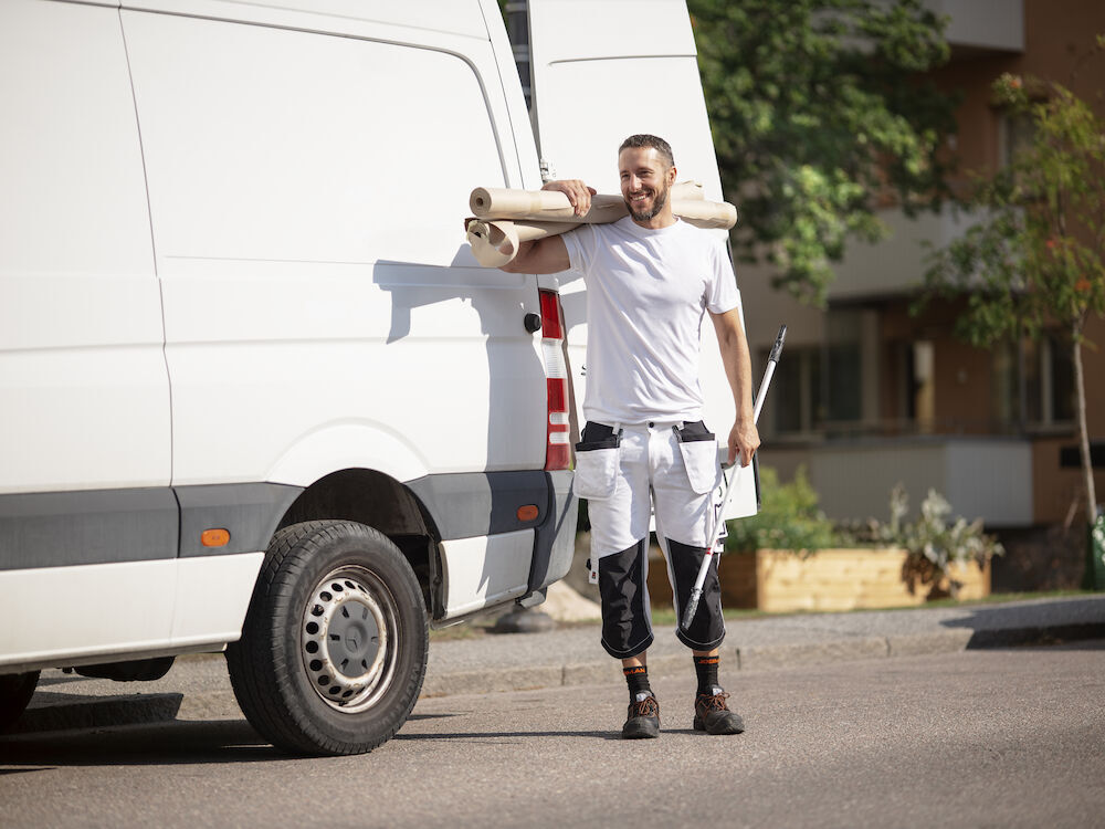 Bermudas & Shorts personnalisable JOBMAN 2133 Pantacourt de peintre