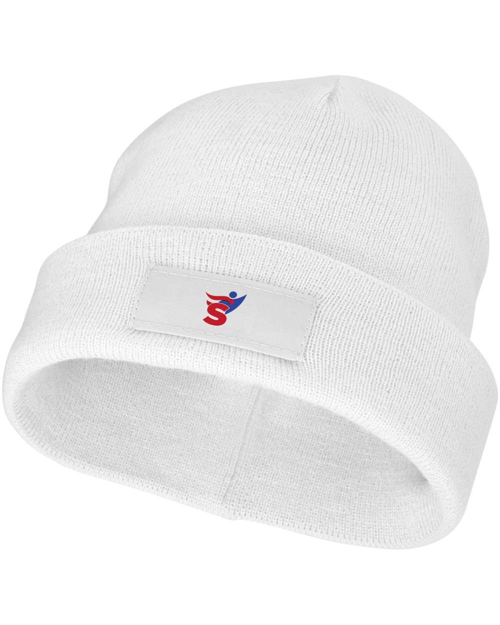 Mutsen ELEVATE Boreas beanie met patch voor bedrukking &amp; borduring