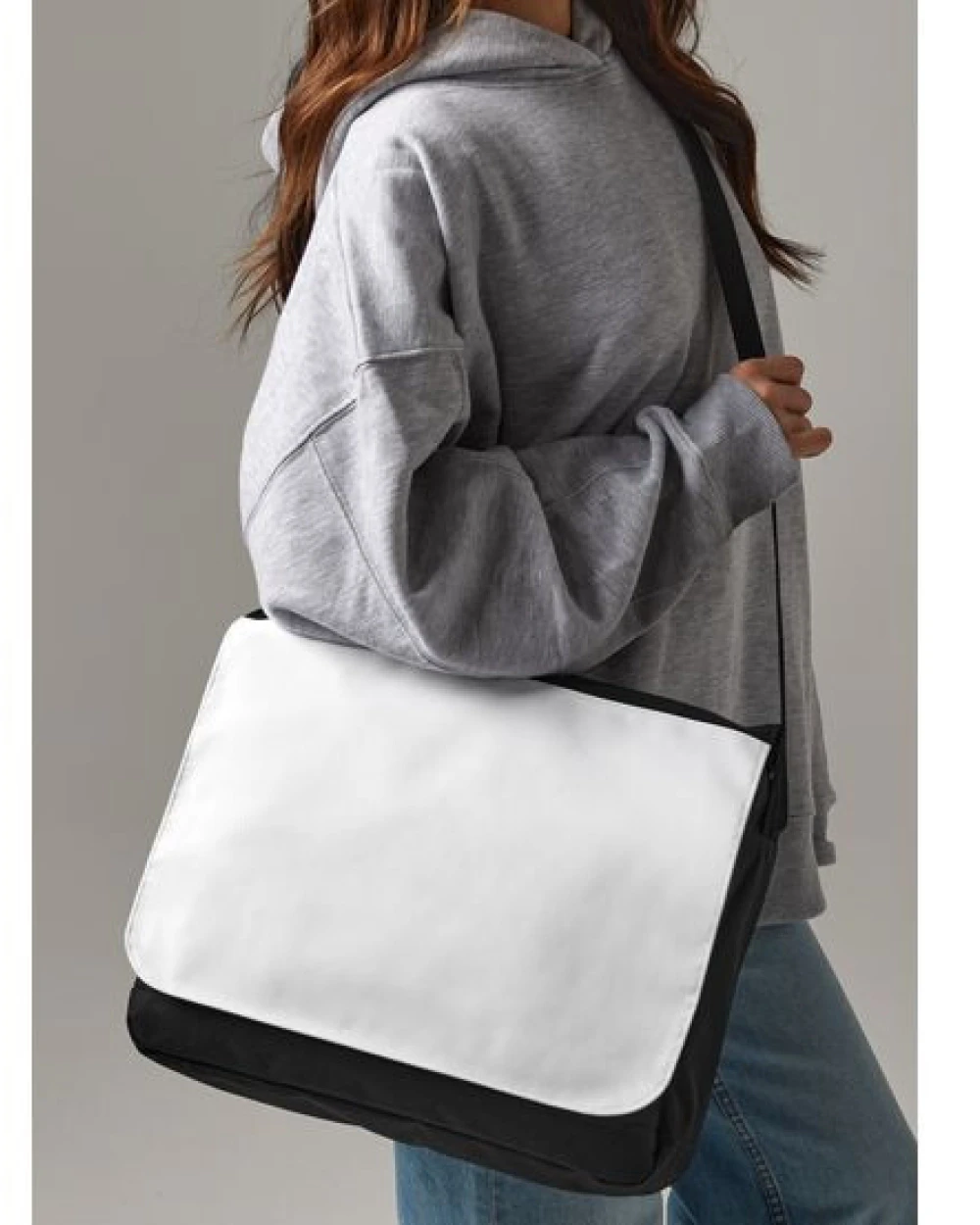 Tassen & Zakken BAG BASE SUBLIMATION MESSENGER BAG voor bedrukking &amp; borduring