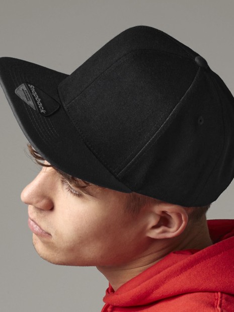 Casquettes à personnaliser BEECHFIELD ORIGINAL FLAT PEAK 6 PANEL SNAPBACK 