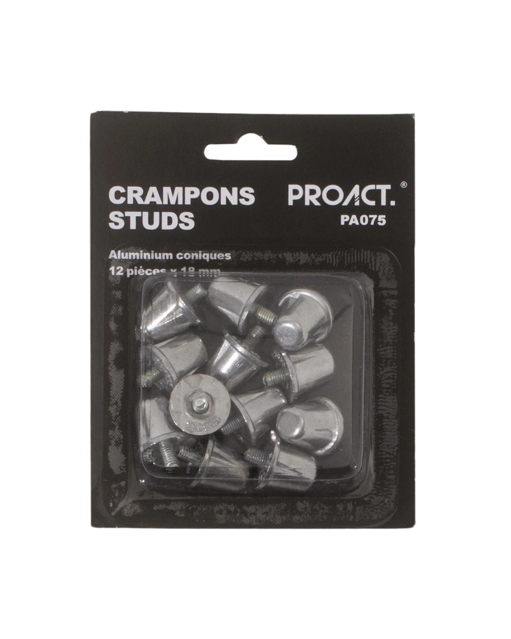 Accessoires personnalisable PROACT Boîte de 12 crampons  alu coniques