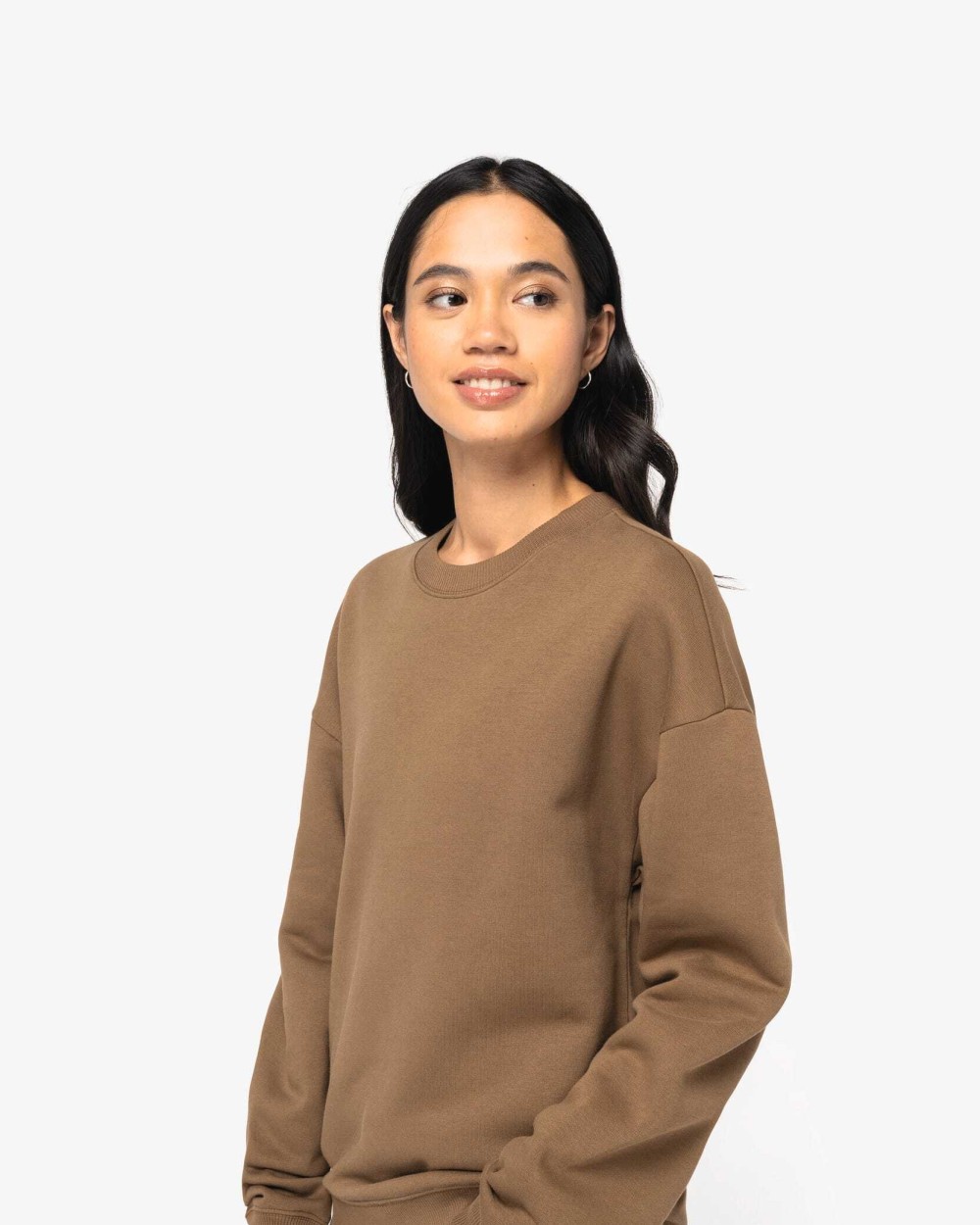 Sweat-shirts personnalisable NATIVE SPIRIT Sweat-shirt écoresponsable à col rond oversize unisexe