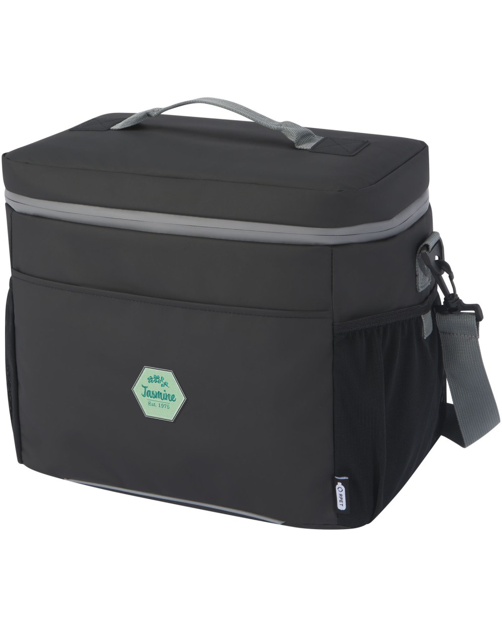 4DO Aqua wasserabweisende Kühltasche für 20 Dosen aus GRS Recyclingmaterial 22 L Taschen personalisierbar