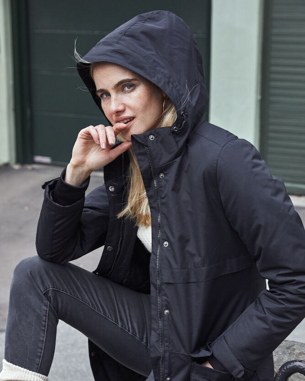 CLIQUE Lindy Jacken personalisierbar