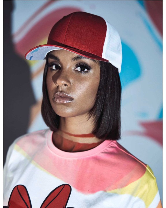 Casquettes personnalisable FLEXFIT Casquette mesh bicolore