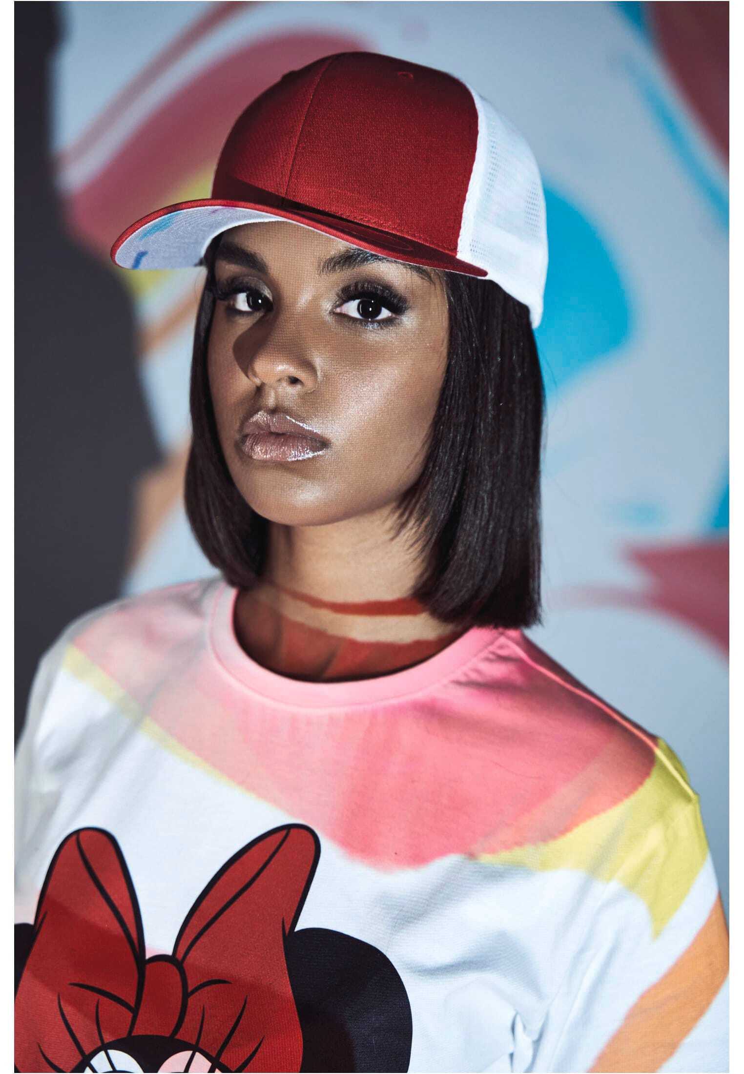 Petjes FLEXFIT Tweekleurige pet in mesh voor bedrukking &amp; borduring