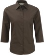 RUSSELL Ladies' 3/4 Sleeve Easy Care Fitted Shirt Hemden personalisierbar
