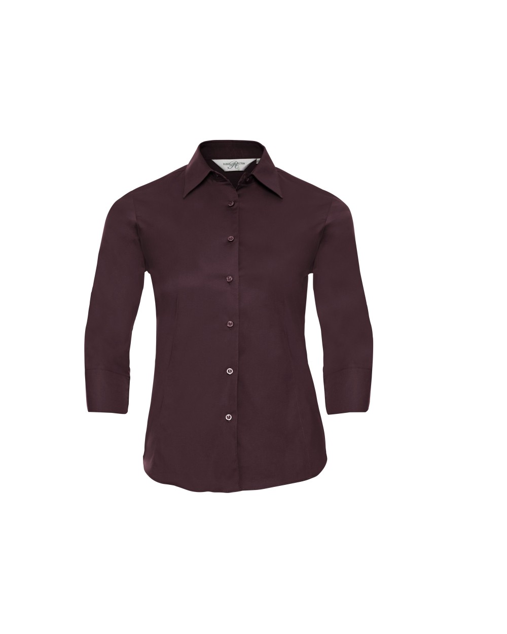 Hemden RUSSELL Ladies' 3/4 Sleeve Easy Care Fitted Shirt voor bedrukking &amp; borduring