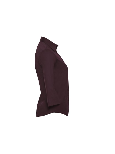 RUSSELL Chemise fittée femme manches 3/4 /api/colors/48205ac7-091d-4541-93c0-cf4e9dbd0541 personnalisable
