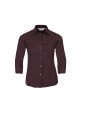 Chemises personnalisable RUSSELL Chemise fittée femme manches 3/4