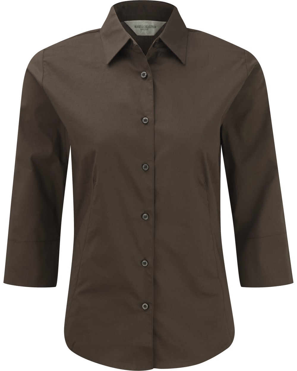 Hemden RUSSELL Ladies' 3/4 Sleeve Easy Care Fitted Shirt voor bedrukking &amp; borduring