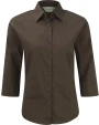 RUSSELL Ladies' 3/4 Sleeve Easy Care Fitted Shirt Hemden personalisierbar