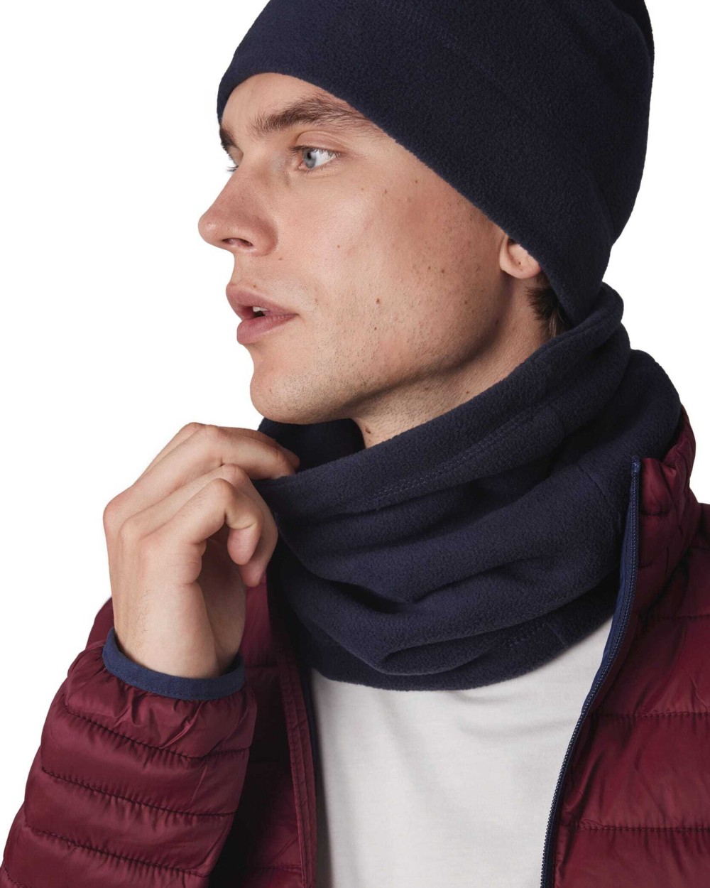 K-UP Recycelter Schlauchschal aus Mikrofleece Schals personalisierbar
