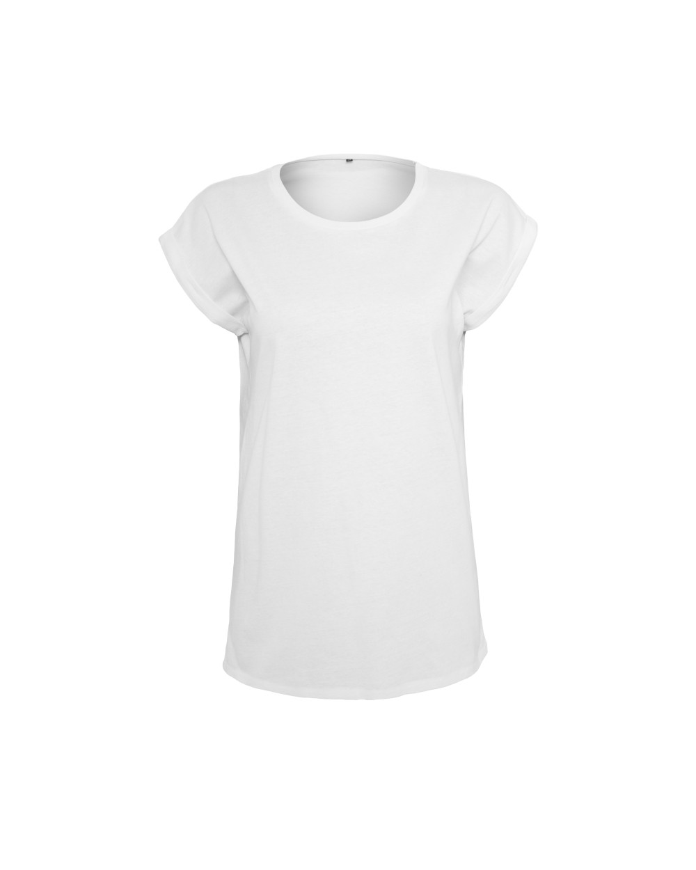 T-Shirts personnalisable BUILD YOUR BRAND LADIES ORGANIC EXTENDED SHOULDER TEE