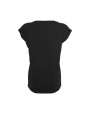 T-Shirts personnalisable BUILD YOUR BRAND LADIES ORGANIC EXTENDED SHOULDER TEE