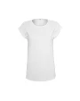 T-Shirts personnalisable BUILD YOUR BRAND LADIES ORGANIC EXTENDED SHOULDER TEE