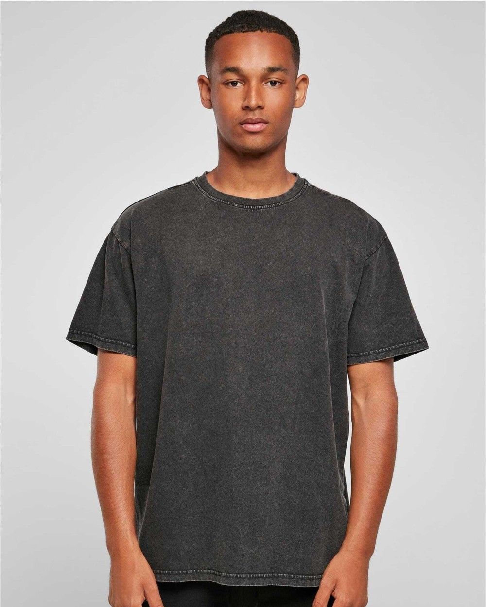 BUILD YOUR BRAND Herren-T-Shirt im Washed Look T-Shirts personalisierbar