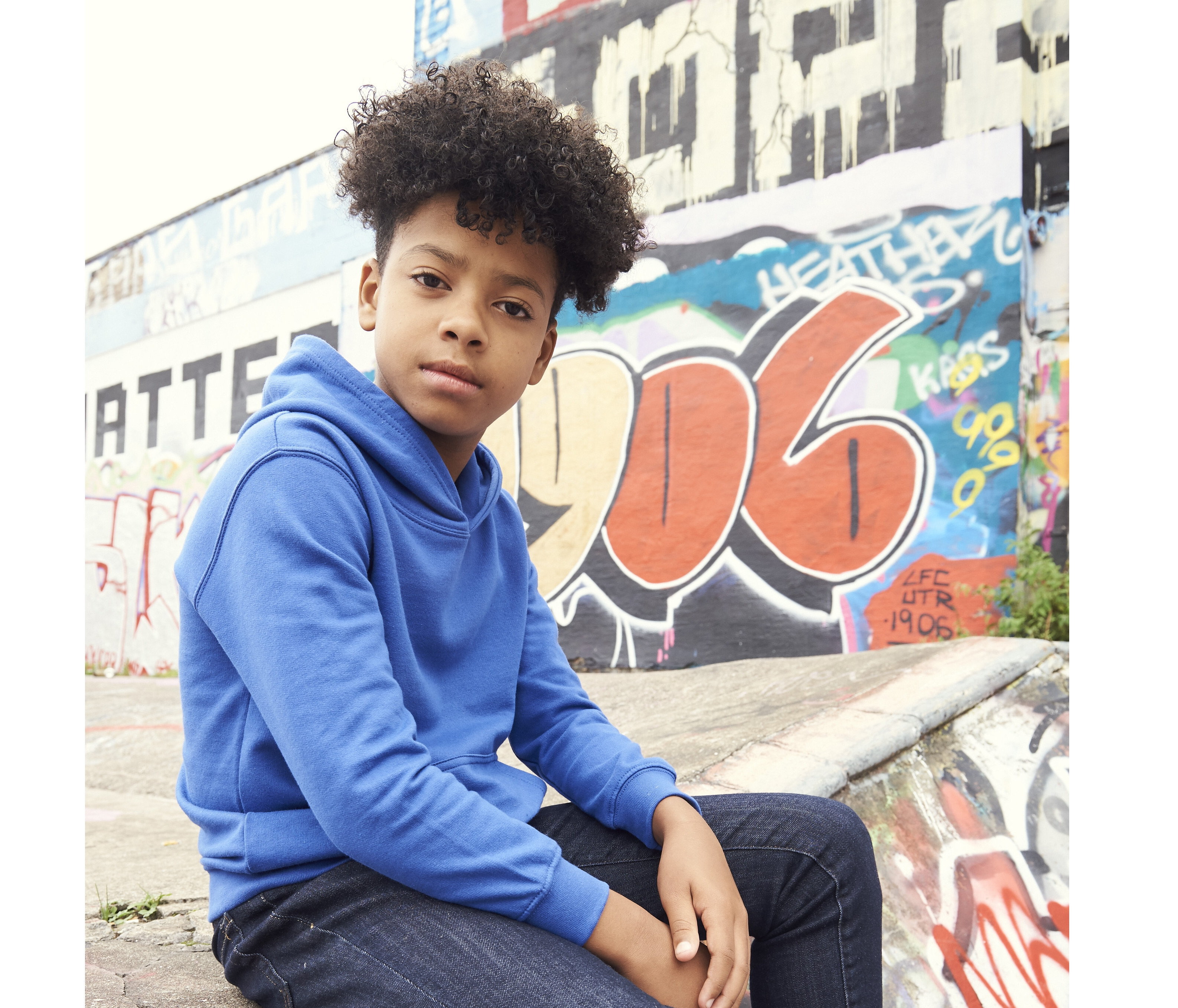 Sweat-shirts personnalisable AWDIS KIDS ORGANIC HOODIE