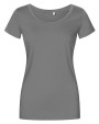 PROMODORO Women´s Deep Scoop T-Shirt T-Shirts personalisierbar