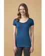T-shirts PROMODORO Women´s Deep Scoop T-Shirt voor bedrukking &amp; borduring
