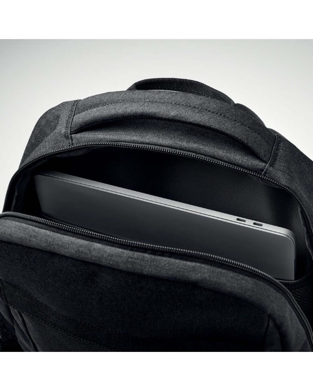 4DO Laptop-Rucksack 600D RPET Taschen personalisierbar