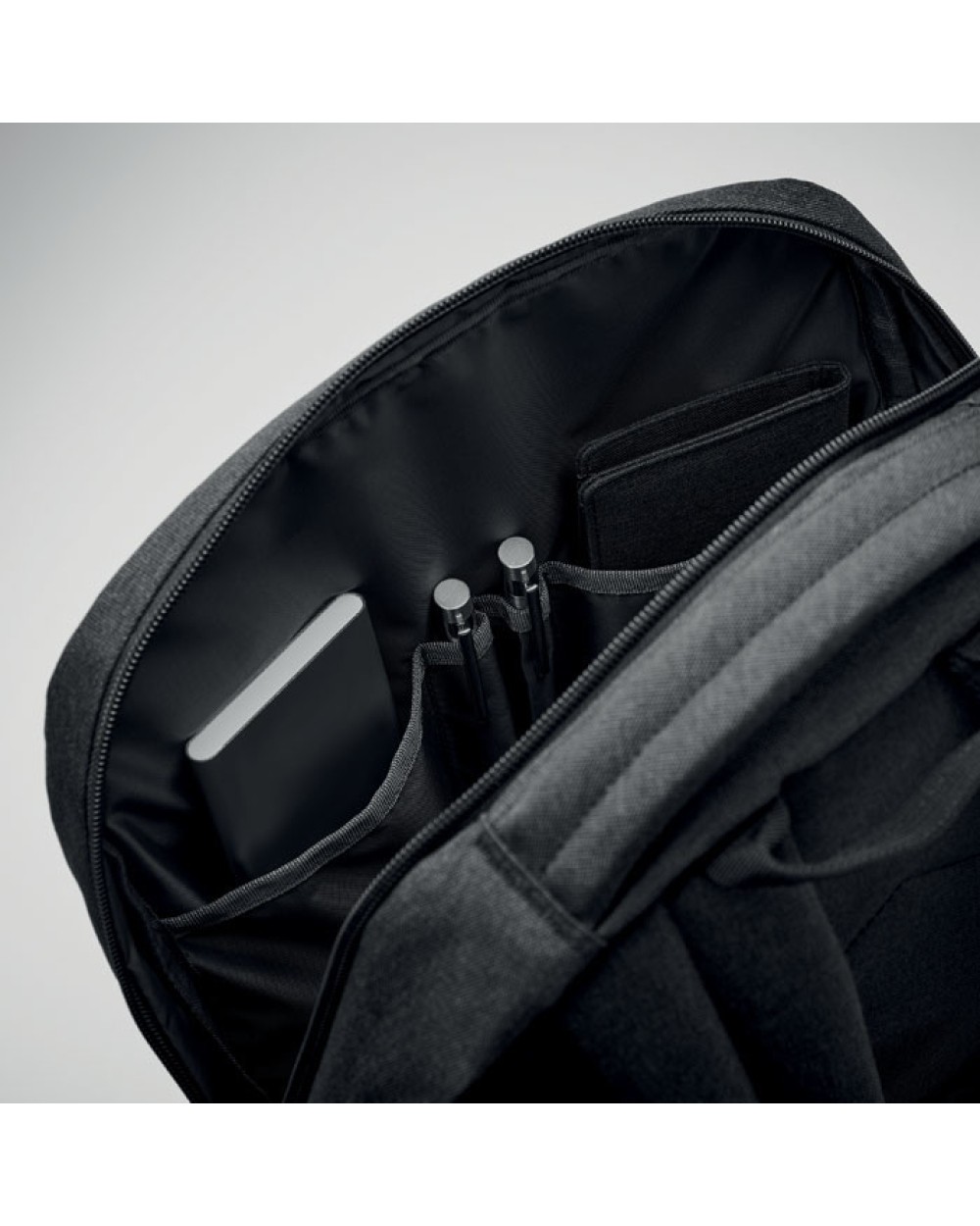 4DO Laptop-Rucksack 600D RPET Taschen personalisierbar