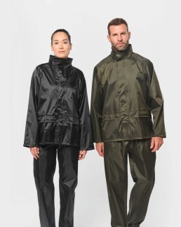 Ensemble de pluie unisexe