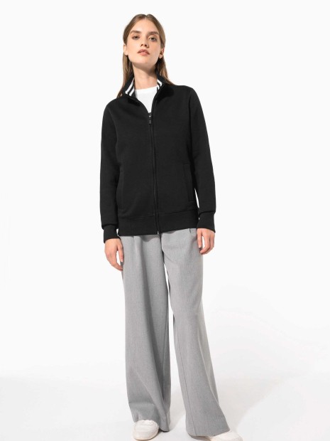 Sweat-shirts à personnaliser KARIBAN Veste molleton zippée femme 