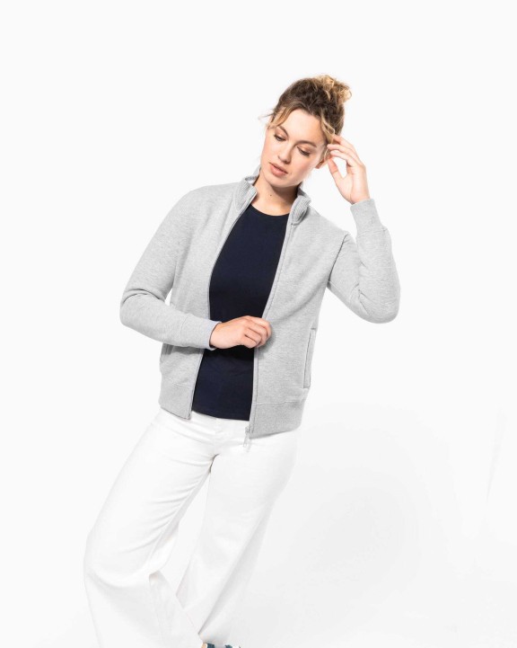 Sweat-shirts personnalisable KARIBAN Veste molleton zippée femme