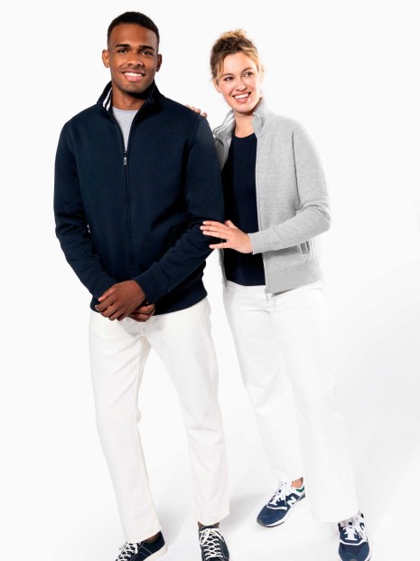 Sweat-shirts à personnaliser KARIBAN Veste molleton zippée femme 