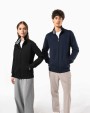 KARIBAN Damen Fleece-Sweater mit Zip Sweatshirts personalisierbar