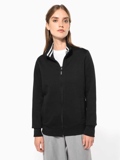 Sweat-shirts à personnaliser KARIBAN Veste molleton zippée femme 
