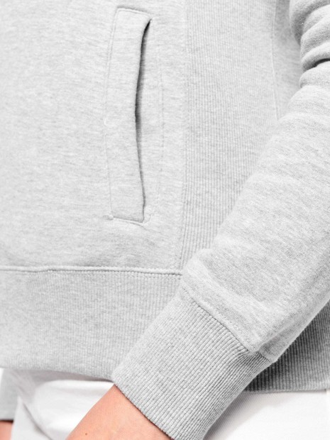 Sweat-shirts à personnaliser KARIBAN Veste molleton zippée femme 