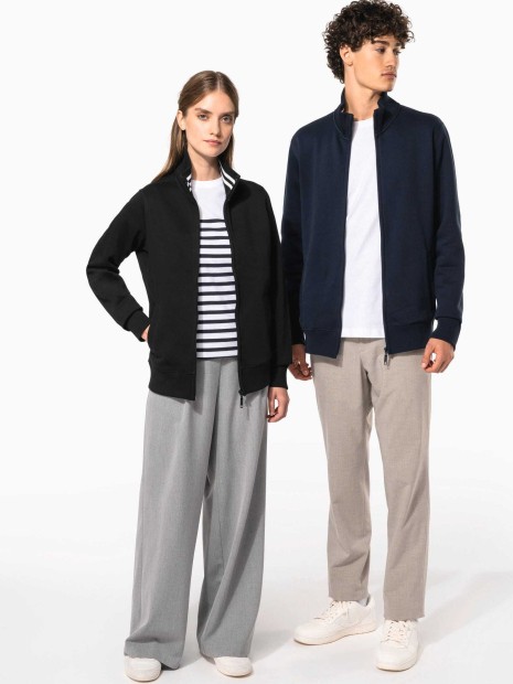 Sweat-shirts à personnaliser KARIBAN Veste molleton zippée femme 