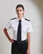 PREMIER Ladies' Short-Sleeved Pilot Shirt Hemden personalisierbar