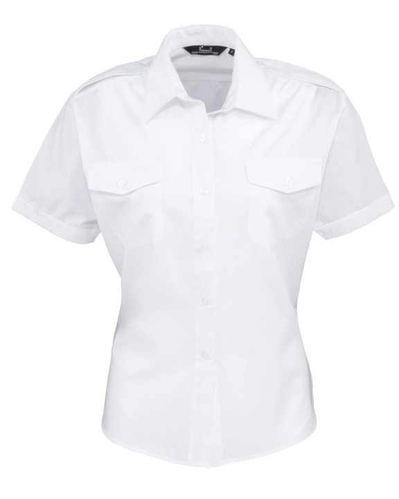 Chemises personnalisable PREMIER Chemise Femme manches courtes Pilote