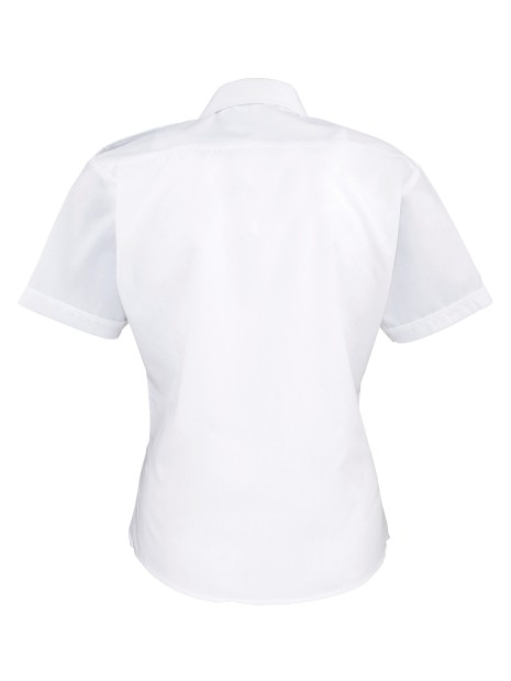 PREMIER Chemise Femme manches courtes Pilote /api/colors/7a92cd2d-10d2-40b4-928b-296bb7487506 personnalisable